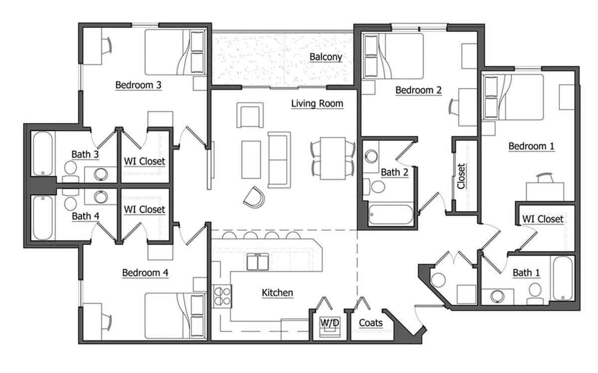 The Clark (4 Bed 4 Bath) – Ensuite – Image 2