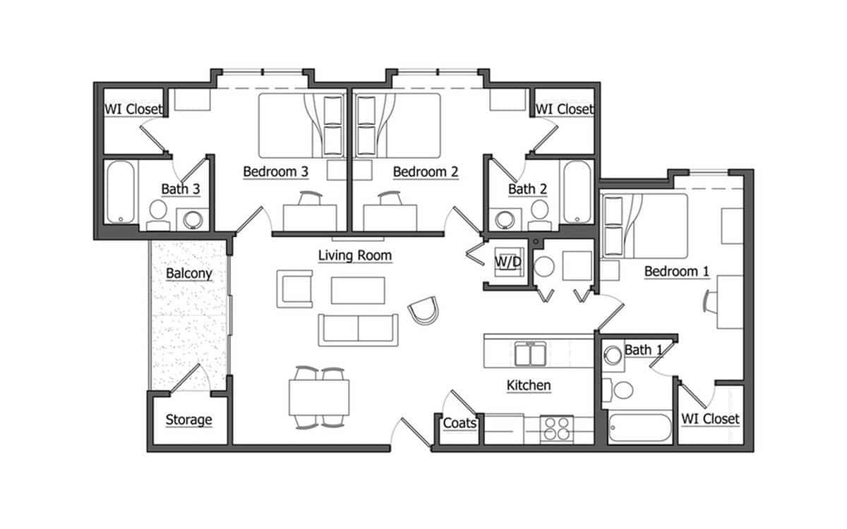 The Ashmore (3 Bed 3 Bath) – 3b – Image 4