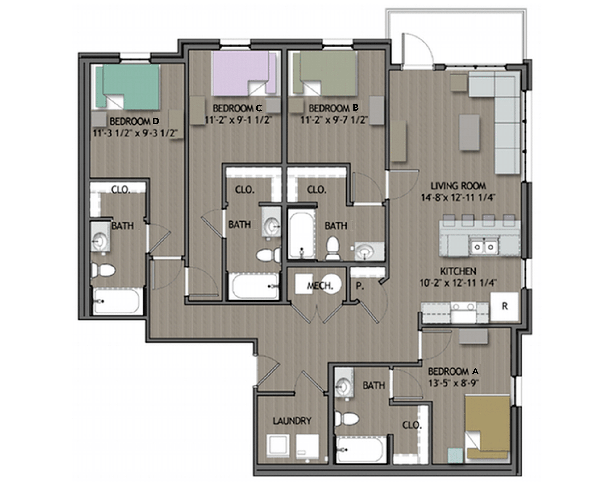 Daniel (4 Bed 4 Bath) – Ensuite – Image 1